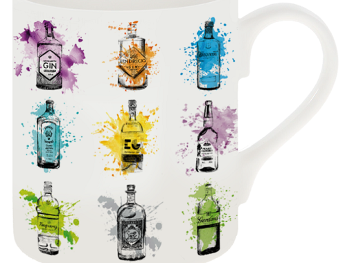 Gin Bottles Mug